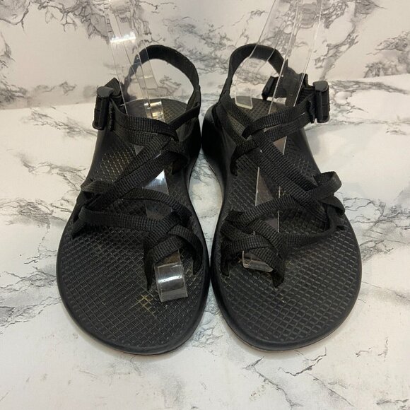 Chaco Women 7 ZX2 Classic Sandal Black Adjustable Straps Sport Outdoor Shoe Hike - Picture 2 of 7